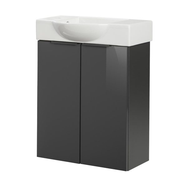 Fackelmann SBC LUNA Gäste WC Set 2-teilig 55 cm