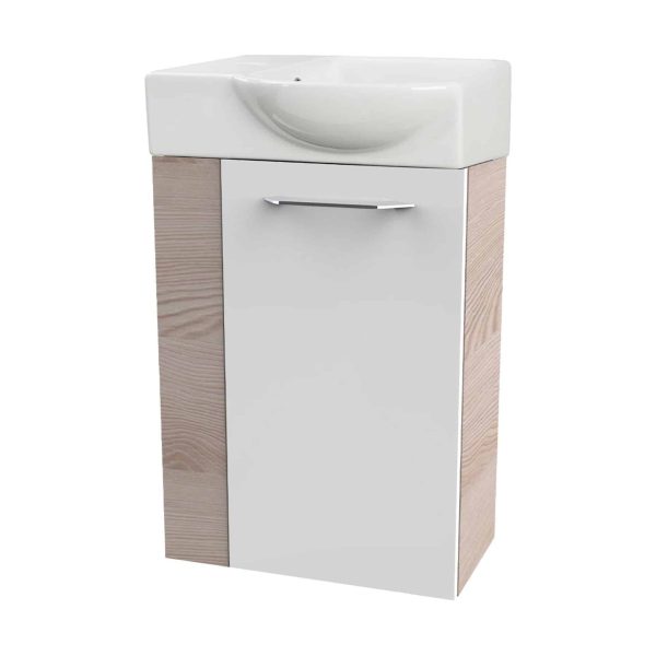 Fackelmann SBC B.CLEVER Gäste WC Set 2-teilig 45 cm