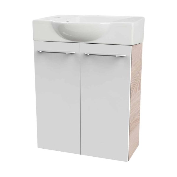 Fackelmann SBC B. CLEVER Gäste WC Set 2-teilig 55 cm