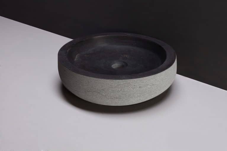 Waschbecken Naturstein VERONA (40 cm) Bluestone