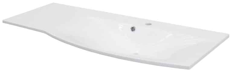 Fackelmann LUGANO Waschbecken 115 cm aus Gussmarmor