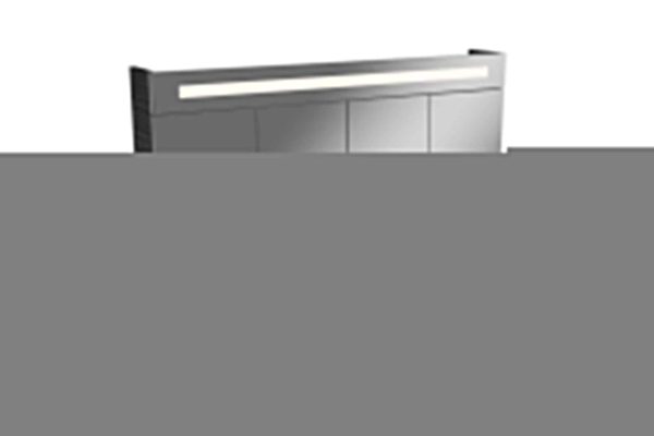 Fackelmann LED Spiegelschrank TWINDY 110 cm