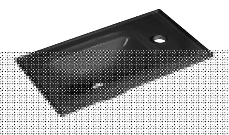 Fackelmann Waschbecken 45 cm Glas