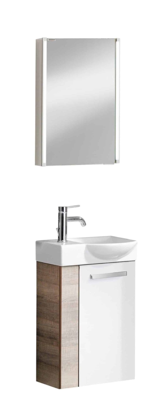 Fackelmann SBC A-VERO Gäste WC Set 4-teilig 45 cm