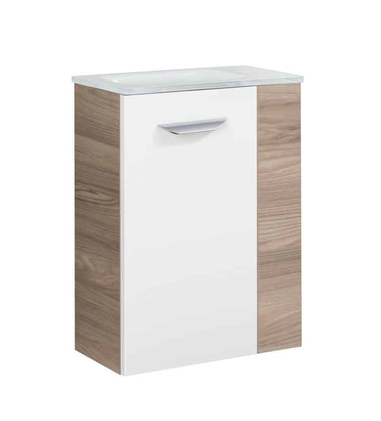 Fackelmann SBC LUXOR Gäste WC Set 2-teilig 45 cm