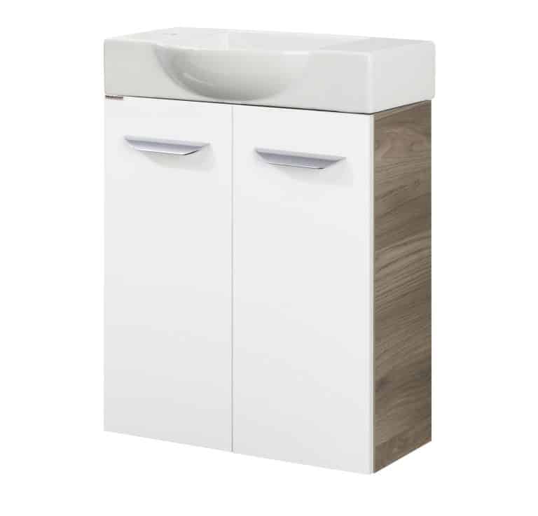 Fackelmann SBC LUXOR Gäste WC Set 2-teilig 55 cm