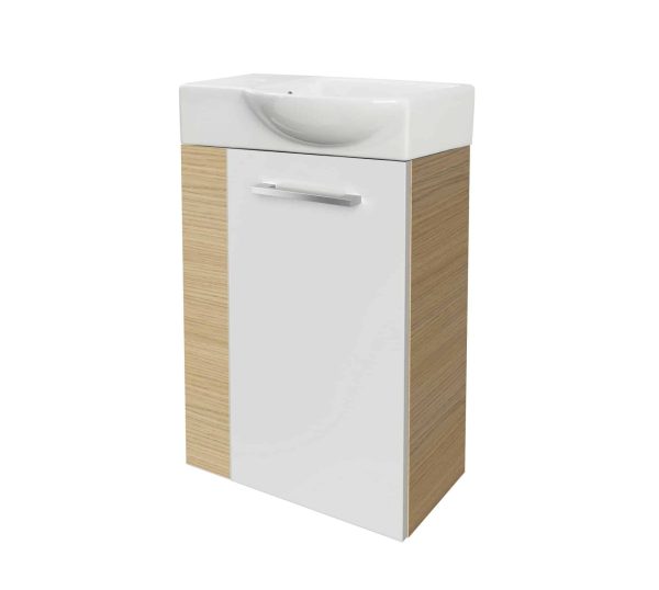 Fackelmann SBC B. STYLE Gäste WC Set 2-teilig 45 cm