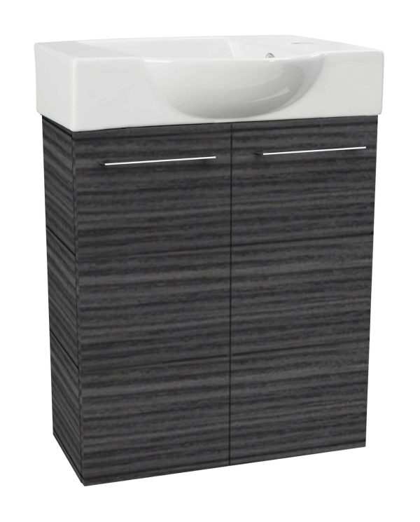 Fackelmann SBC B. PERFEKT Gäste WC Set 2-teilig 55 cm