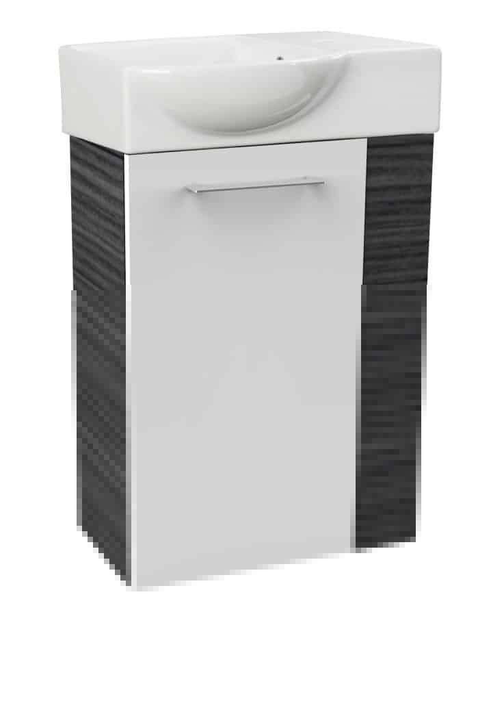 Fackelmann SBC B. PERFEKT Gäste WC Set 2-teilig 45 cm