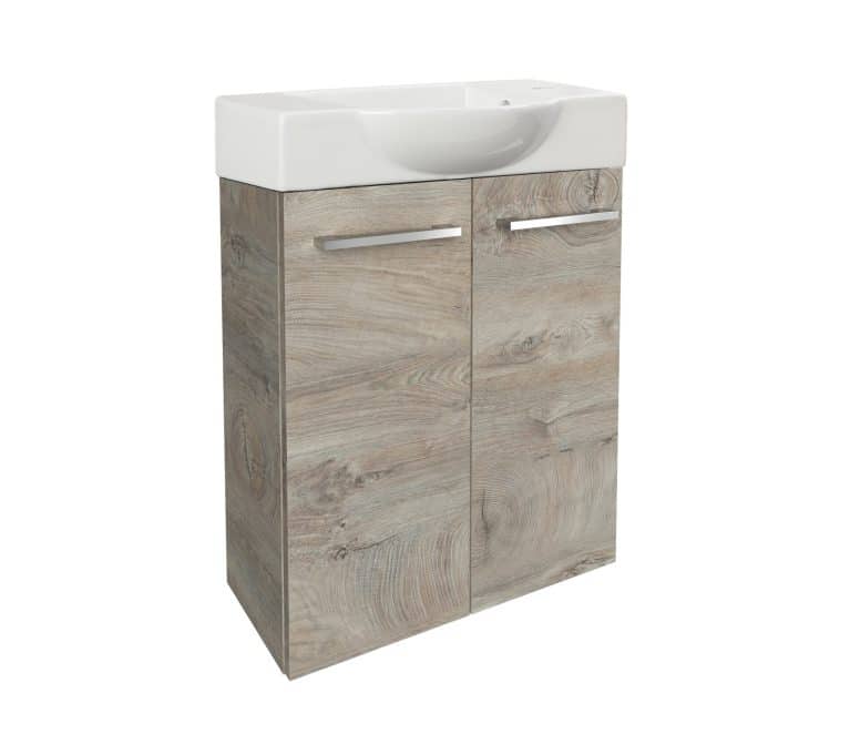 Fackelmann SBC STANFORD Gäste WC Set 2-teilig 55 cm