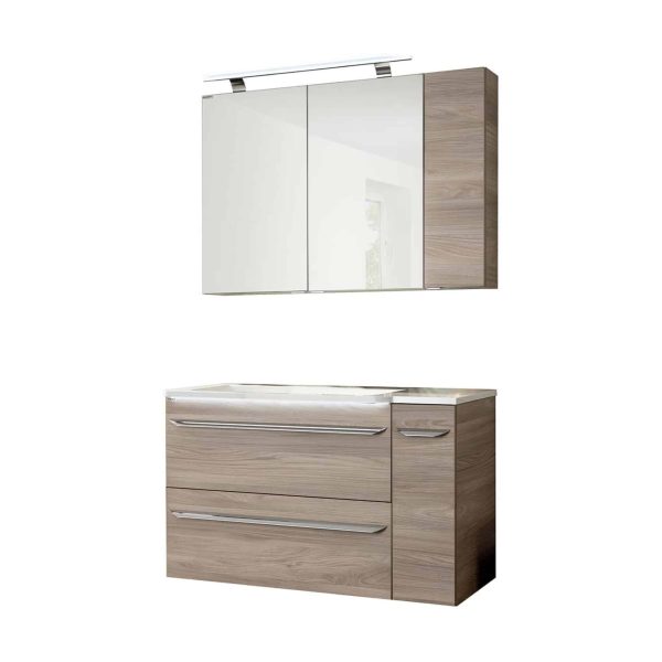 Fackelmann LUXOR Badmöbel Set 5-teilig 100 cm