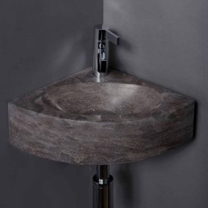 Waschbecken Naturstein TURINO (30 cm) Bluestone