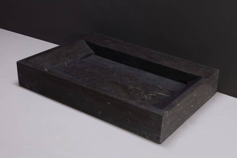 Waschbecken Naturstein BELLEZZA (60 cm) Bluestone