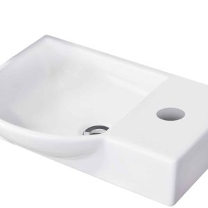 Fackelmann A-VERO Waschbecken 45 cm aus Keramik