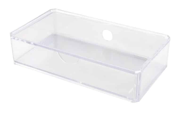 Fackelmann Kosmetik-Organizer mit Schublade Breite 18 cm Kunststoff