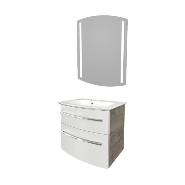 Fackelmann B.STYLE Badmöbel Set 3-teilig