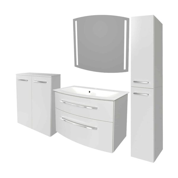 Fackelmann B.STYLE Badmöbel Set 5-teilig