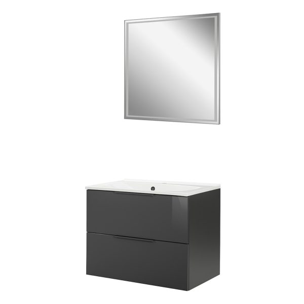 Fackelmann LUNA Badmöbel Set 3-teilig