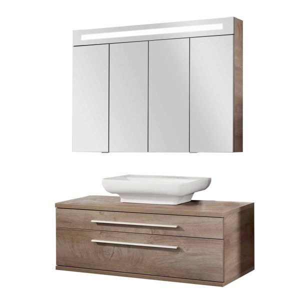 Fackelmann STANFORD Badmöbel Set 3-teilig