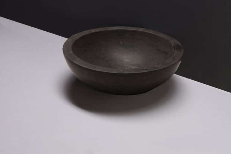 Waschbecken Naturstein ROMA (40 cm) Bluestone