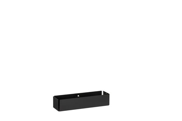 Lanzet Woodblock Schale für Wandpaneel/Waschtischunterschrank schwarz