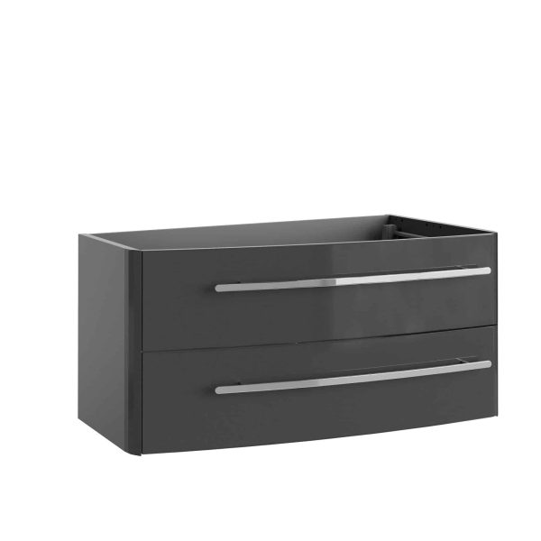 Lanzet CLASSICO Waschtischunterschrank 100 cm Anthrazit