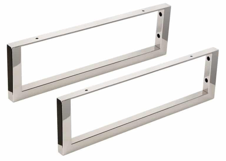 Fackelmann Waschtischhalter 2er Set verchromt