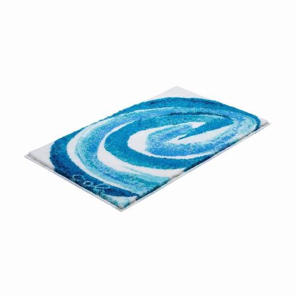 GRUND COLANI 42 Badematte 60 x 100 cm Türkis/Weiß