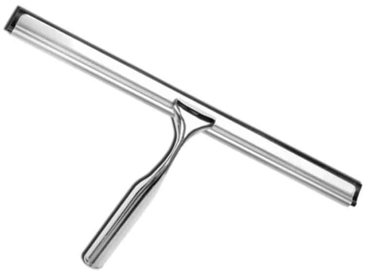 Fackelmann Duschabzieher Edelstahl 30 cm