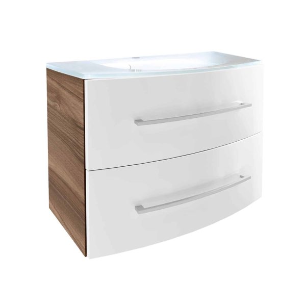 Fackelmann VERONA Badmöbel Set 2-teilig 80 cm breit