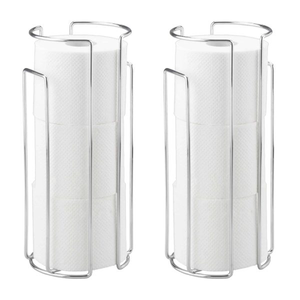 WENKO Toilettenpapier-Ersatzrollenhalter Chrom