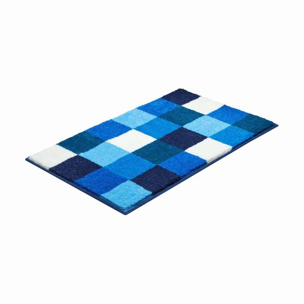 GRUND BONA Badematte 60 x 100 cm Blau