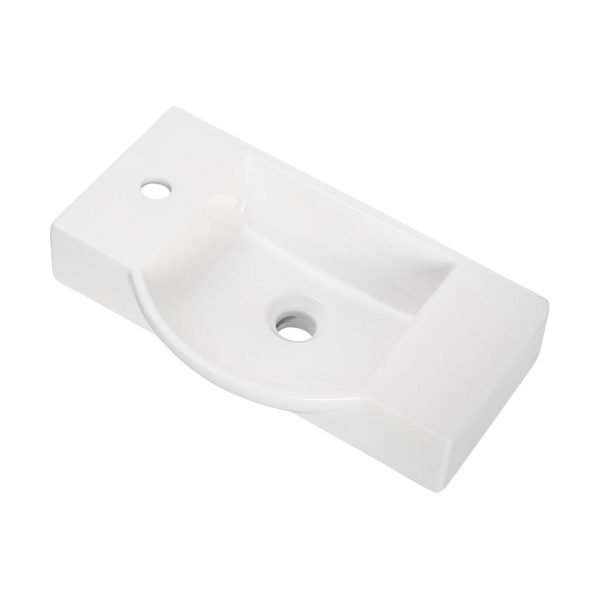 Fackelmann Waschbecken 55 cm aus Keramik