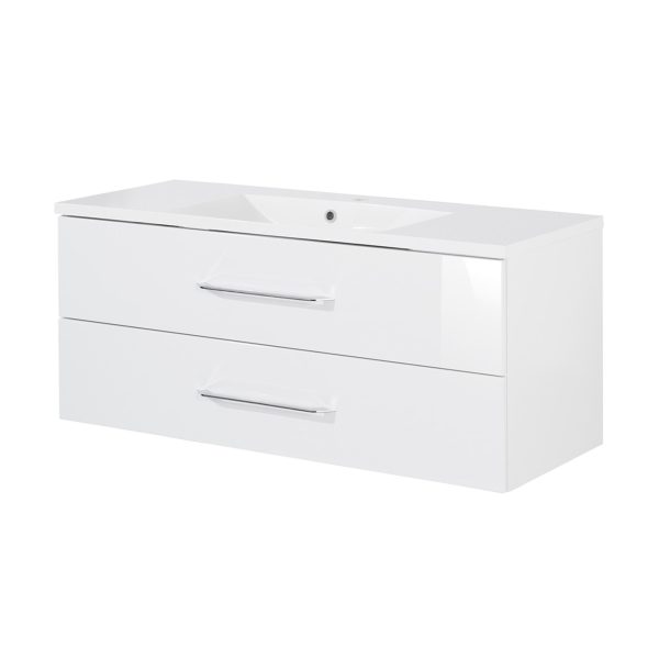 Fackelmann B.CLEVER Waschtisch Set Gussmarmor 120 cm