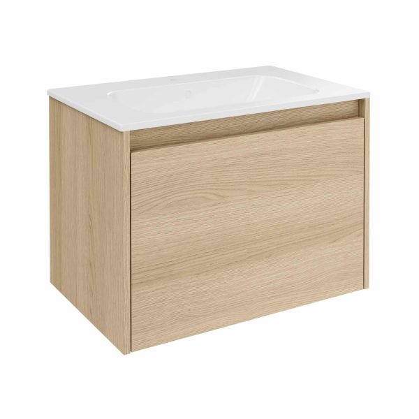 FACKELMANN COMPACT LINE Waschbecken mit Unterschrank 71 cm breit