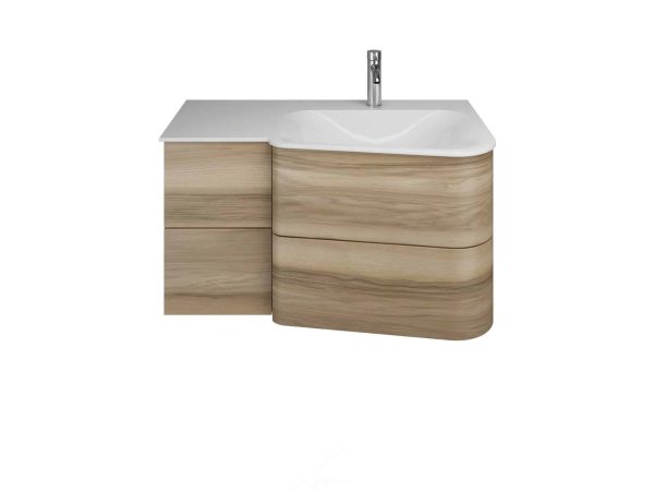 Burgbad BADU Waschbecken mit Unterschrank 92 cm breit