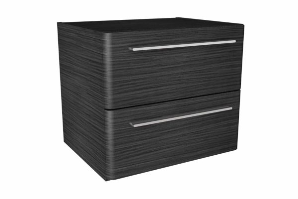 Lanzet K8 Waschtischunterschrank 56 cm Schwarz