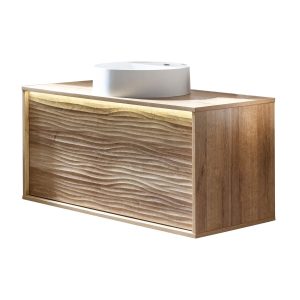 LANZET DUNE Waschbecken mit Unterschrank 100