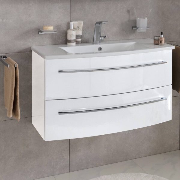 Lanzet Impulso Badmöbel Set 2-teilig