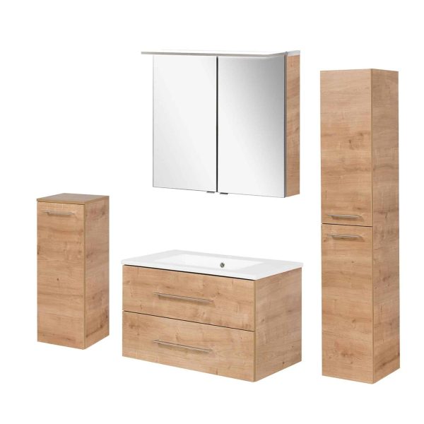 FACKELMANN B.PERFEKT Badmöbel Set 5-teilig 82 cm breit