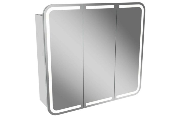 Lanzet M9 Spiegelschrank 80 cm mit umlaufender LED-Beleuchtung