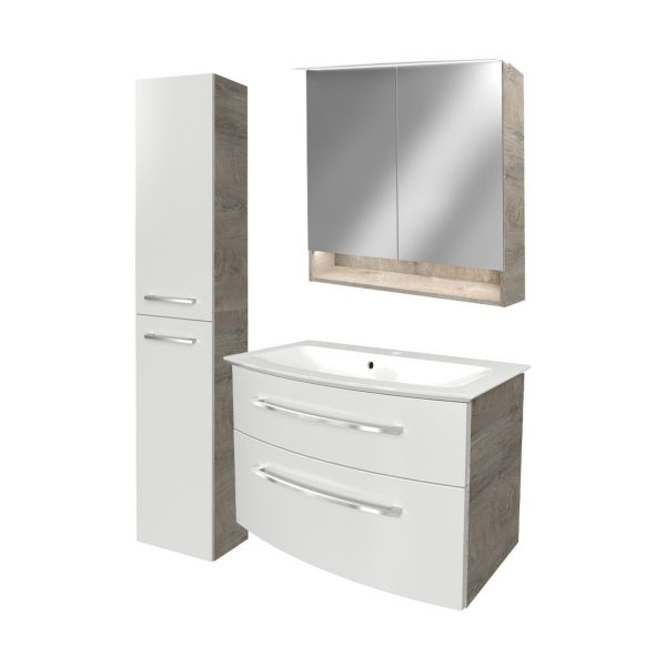 FACKELMANN B.STYLE Badmöbel Set 4-teilig