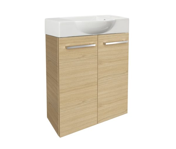 FACKELMANN SBC B. STYLE Gäste WC Waschtisch Set 55 cm breit