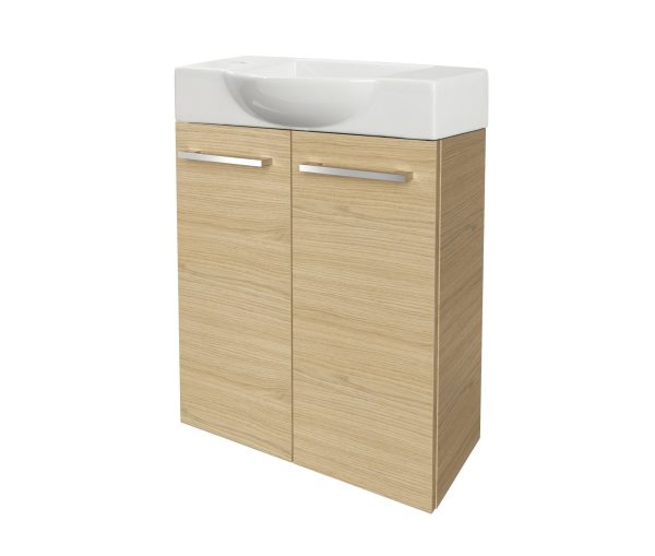 FACKELMANN SBC B. STYLE Gäste WC Waschtisch Set 55 cm breit