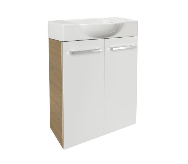 FACKELMANN SBC B. STYLE Gäste WC Waschtisch Set 55 cm breit
