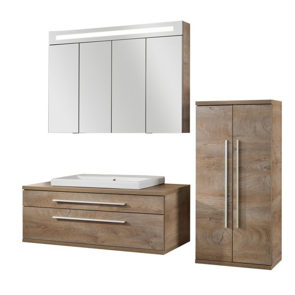 Fackelmann STANFORD Badmöbel Set 4-teilig