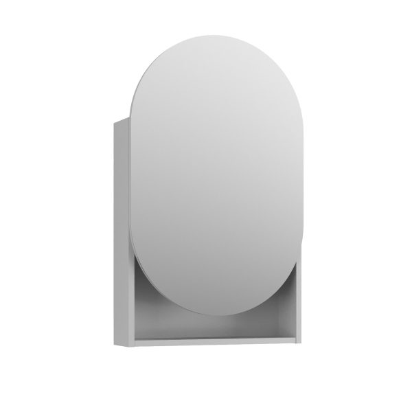 BADEDU PINA Spiegelschrank 50 cm breit