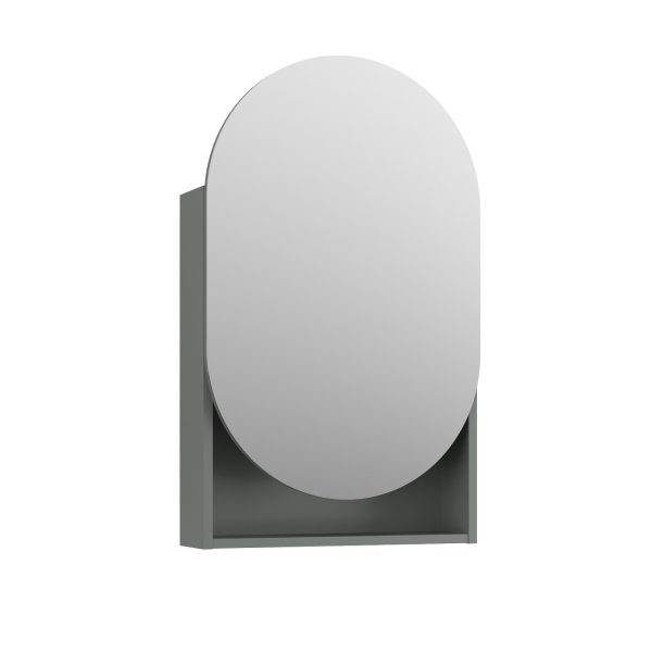 BADEDU PINA Spiegelschrank 50 cm breit