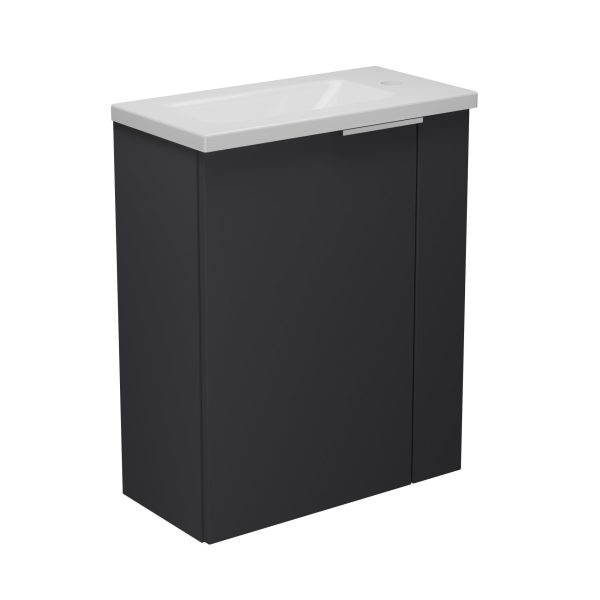 BADEDU UMEA Gäste WC Waschtisch Set 50 cm breit