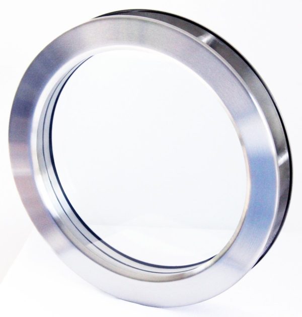 Bullauge ø 350 mm Klarglas Edelstahl mit Teleskoprahmen BT35/0 - ohne Schrauben